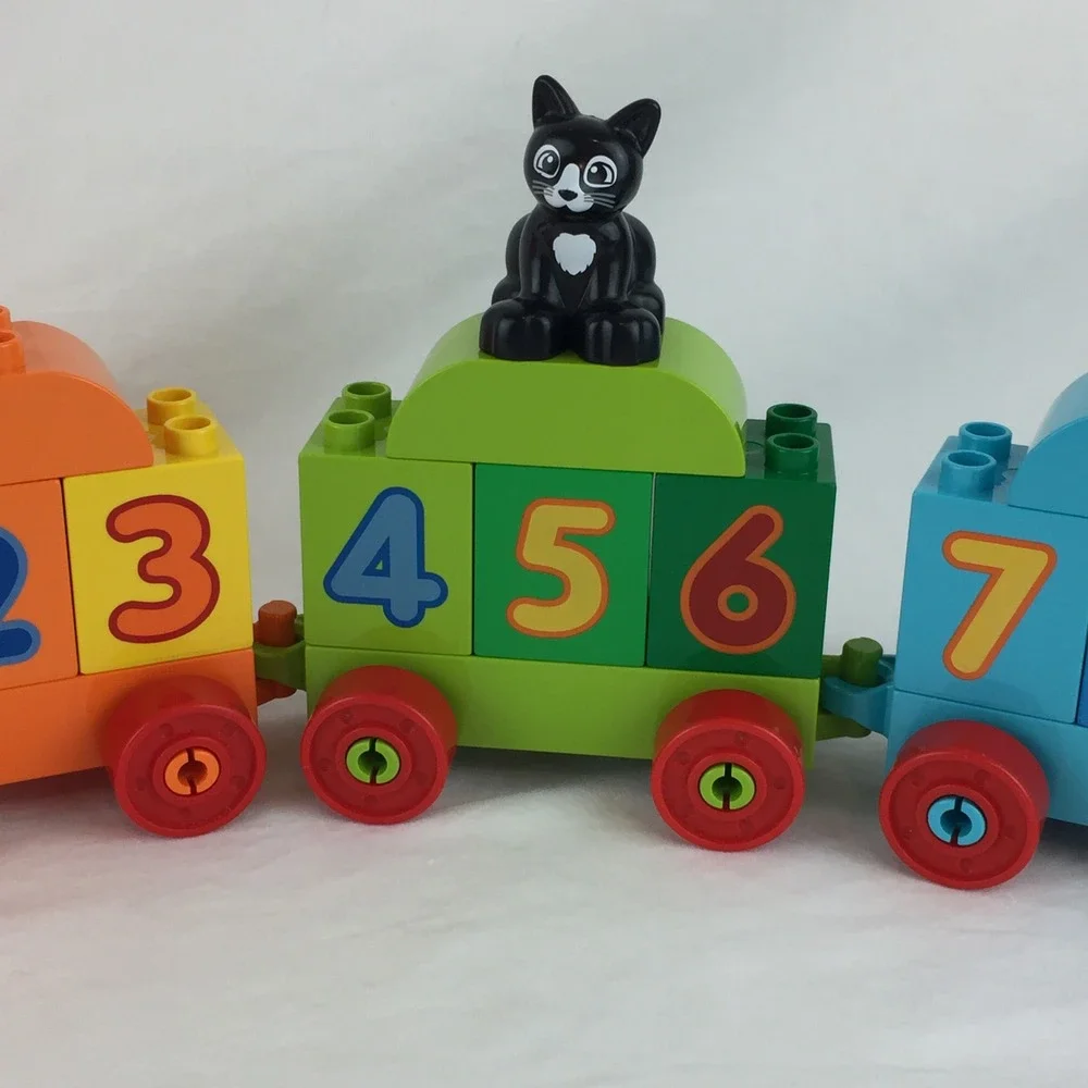 Lego Duplo Number Train 10847 23 Pieces Counting Educational Toy Near Complete - Picture 4 of 9